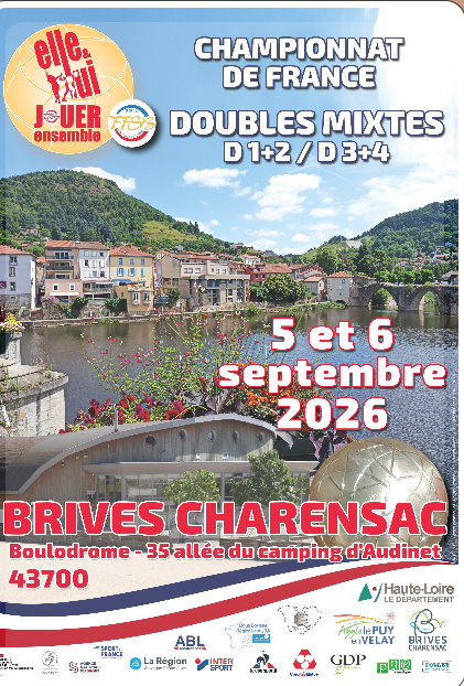 BRIVES CHARENSAC (43) CDF DOUBLE MIXTE