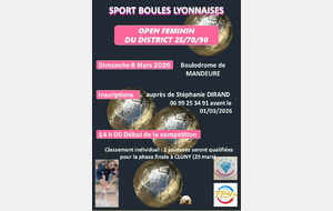 MANDEURE OPEN FEMININ