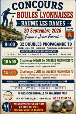 BAUME LES DAMES 32D PRO TD
