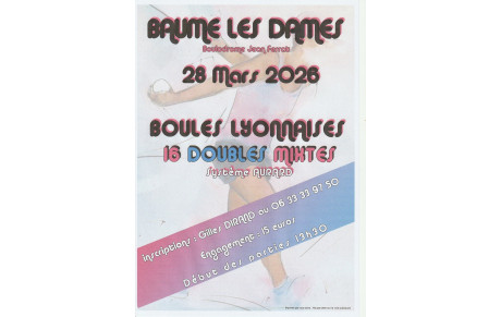 28 mars BAUME LES DAMES