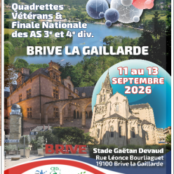 BRIVES LA GAILLARDE (19) CDF VETERAN + AS 3/4D